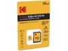 KODAK mSD 16GB UHS-I U1/V10/C10 Y/R/B Card+Adapter